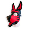 Brutus Cagoule Puppy Hood Noire et Rouge